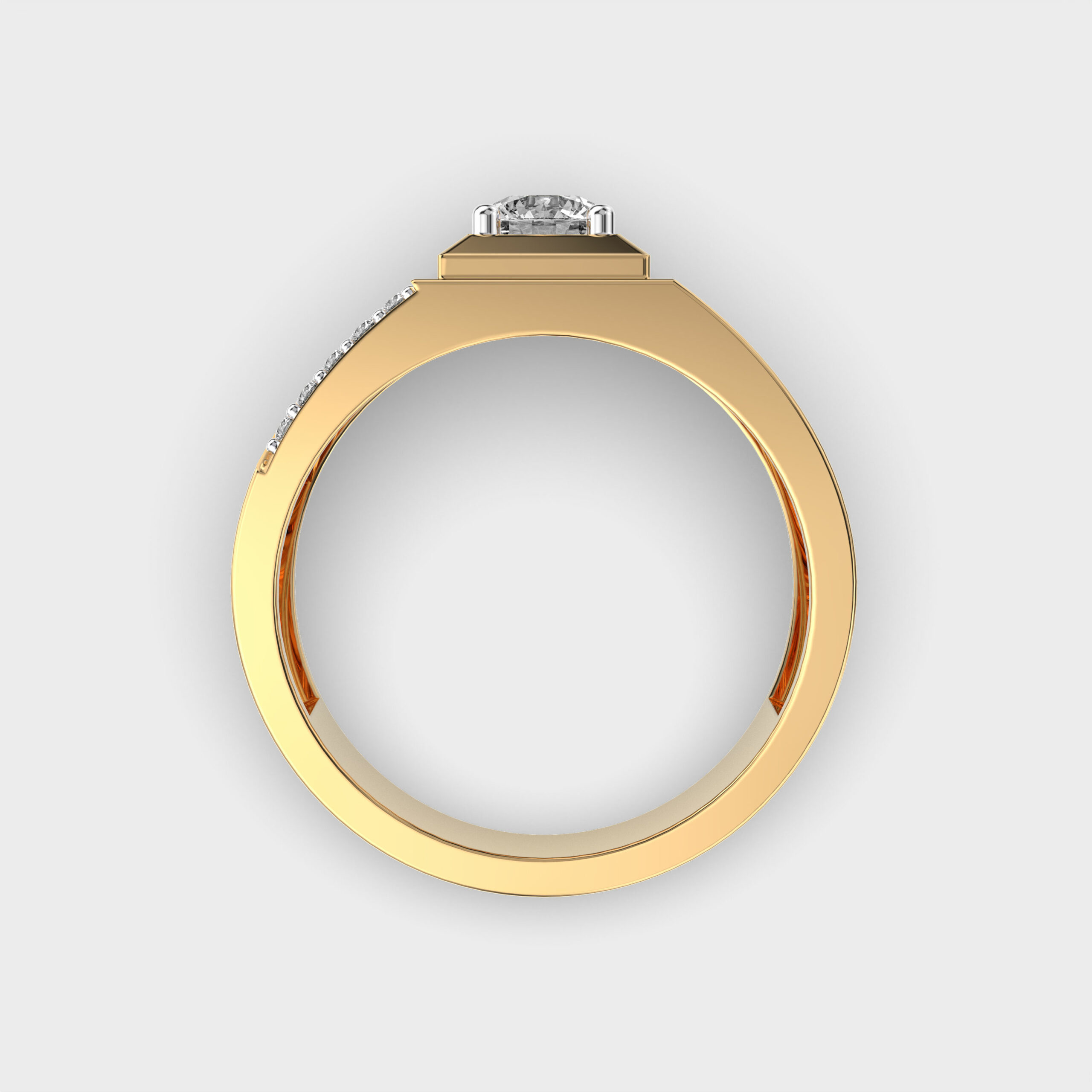 Sync Point Men’s Diamond Ring