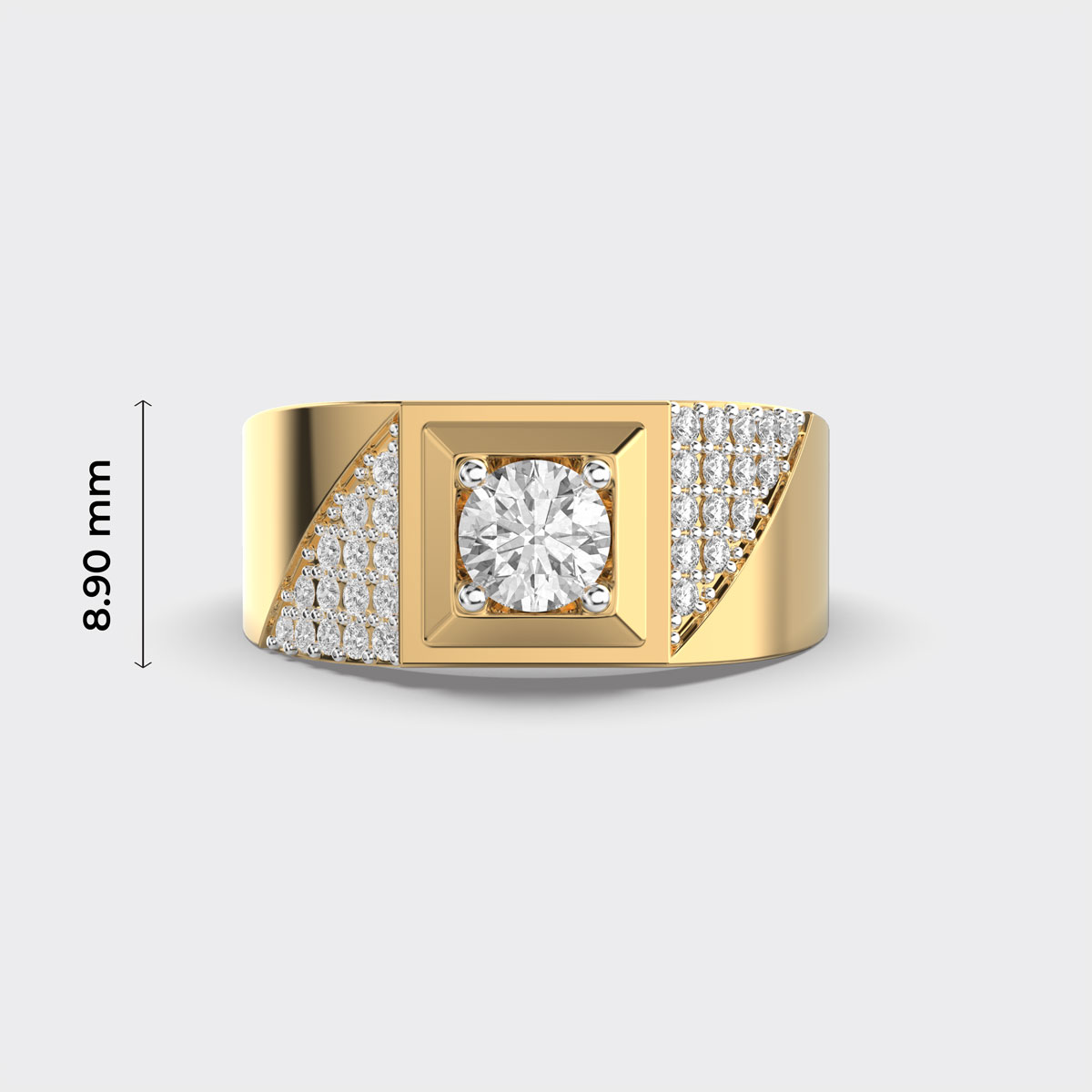 Sync Point Men’s Diamond Ring