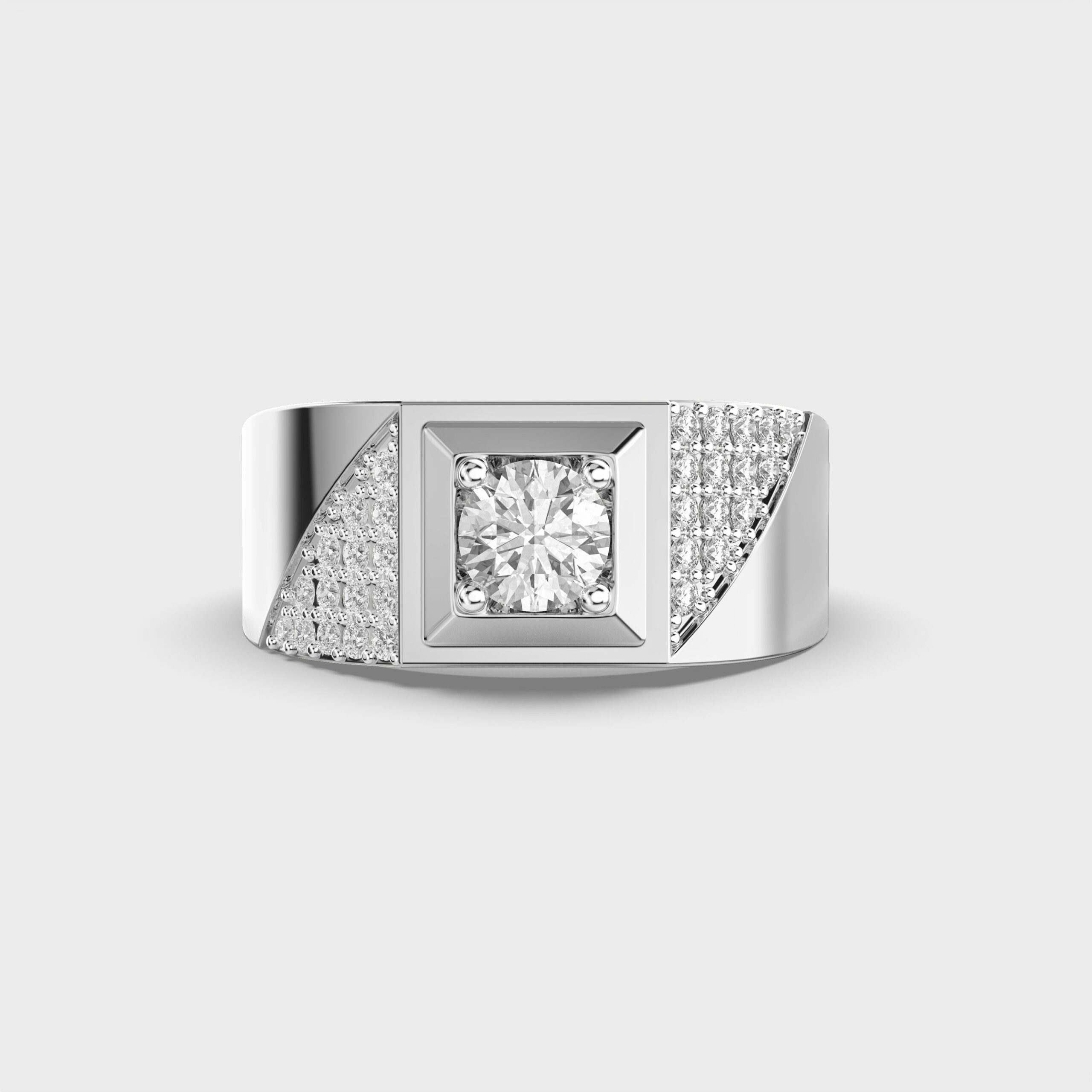 Sync Point Men’s Diamond Ring