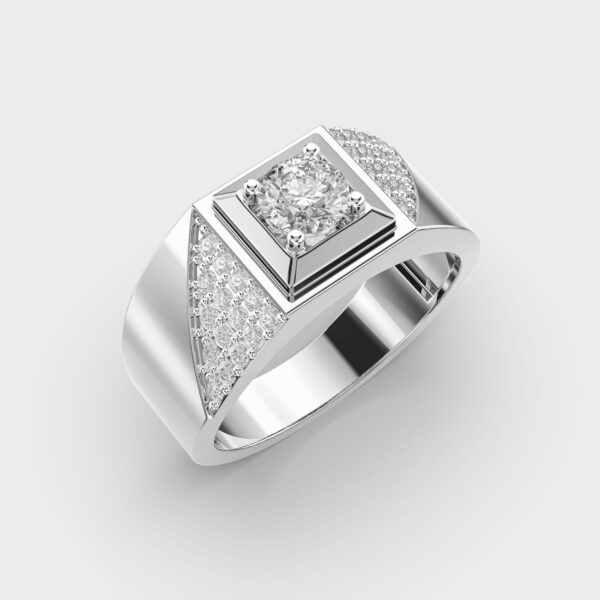 Sync Point Men’s Diamond Ring