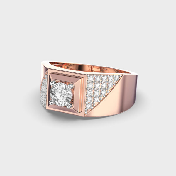 Sync Point Men’s Diamond Ring