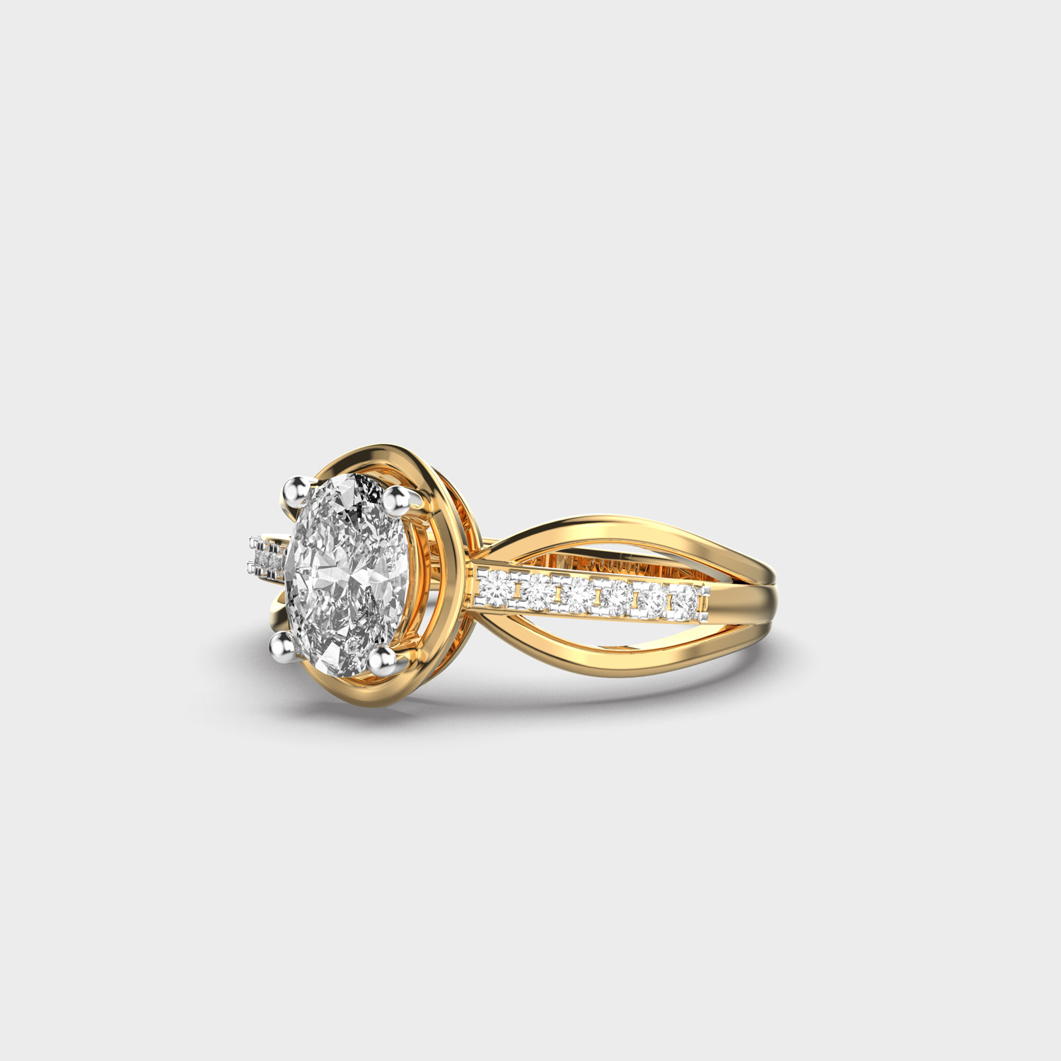 Ornated Moments Diamond Ring