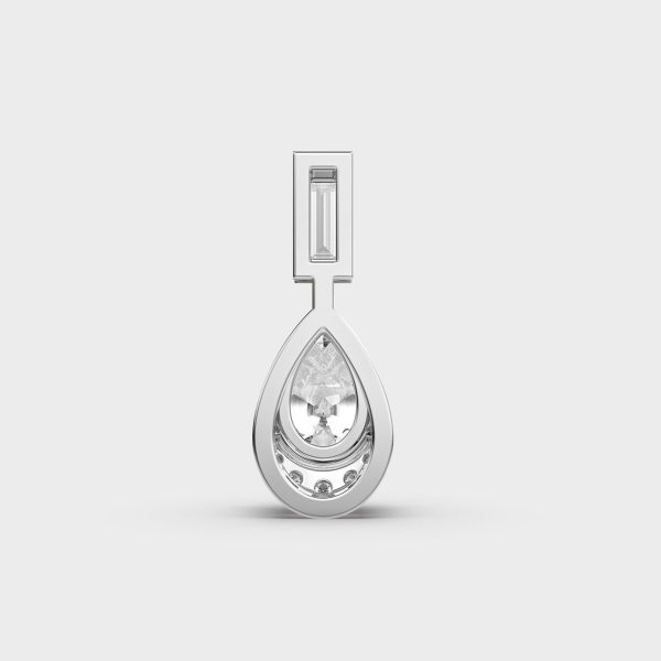 Dewfall Diamond Teardrop Pendant