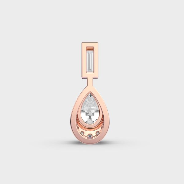 Dewfall Diamond Teardrop Pendant