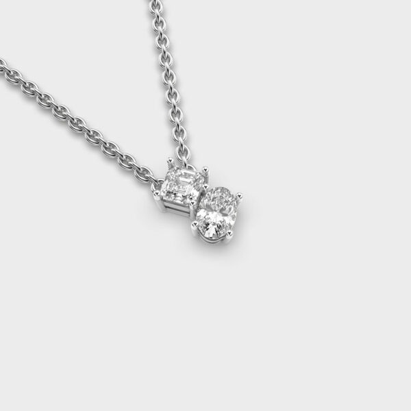 Two-Stone Diamond Pendant