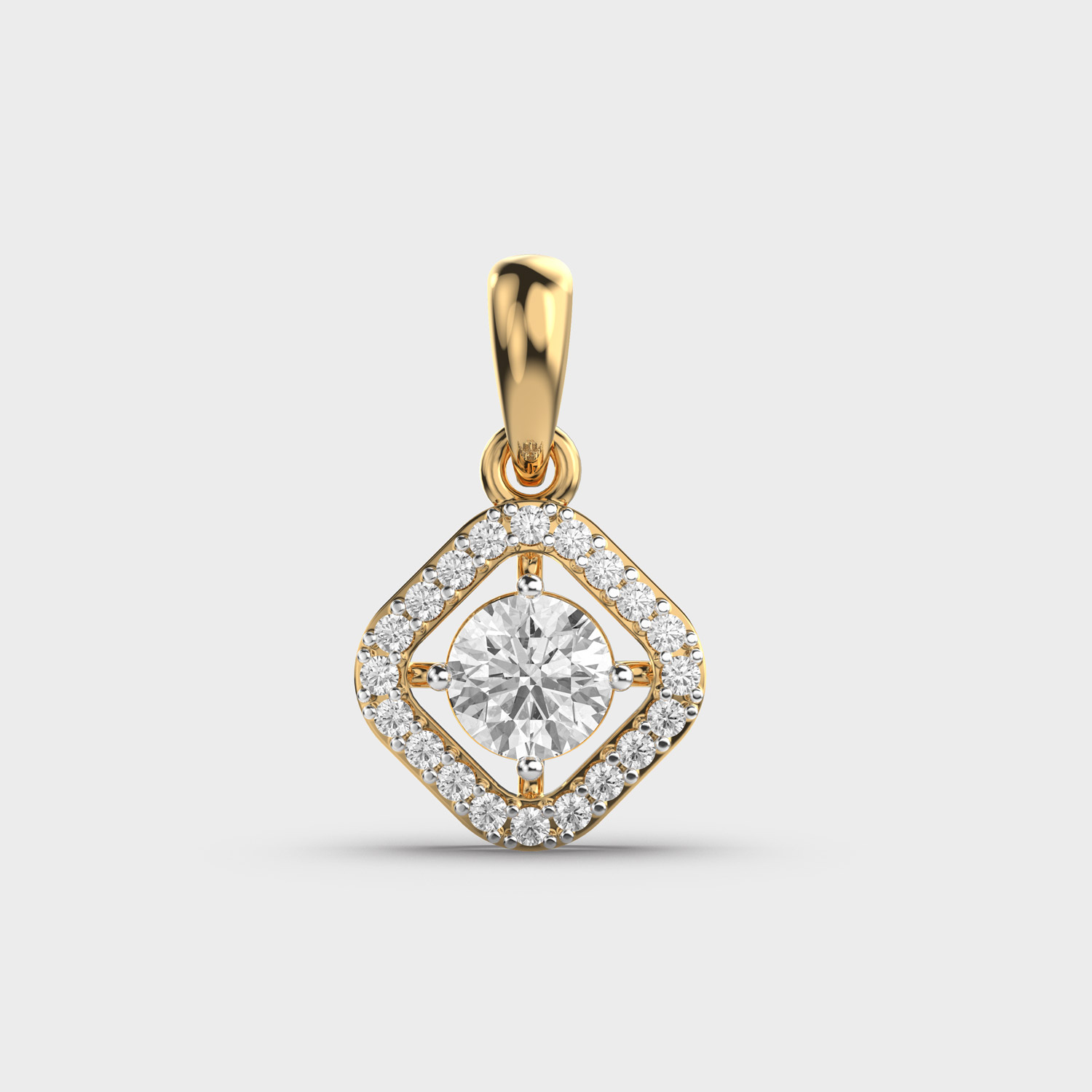 Blushforge Diamond Pendant
