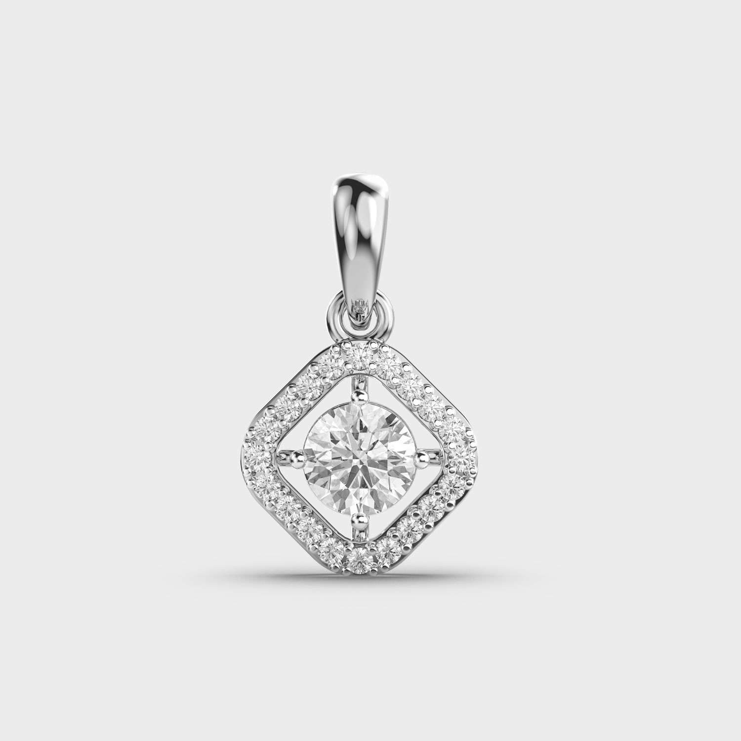 Blushforge Diamond Pendant