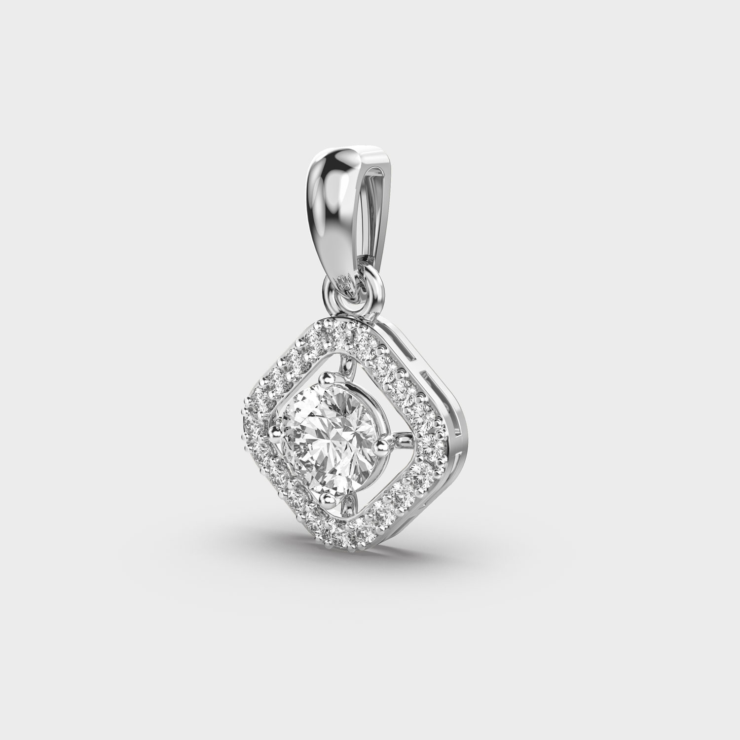 Blushforge Diamond Pendant