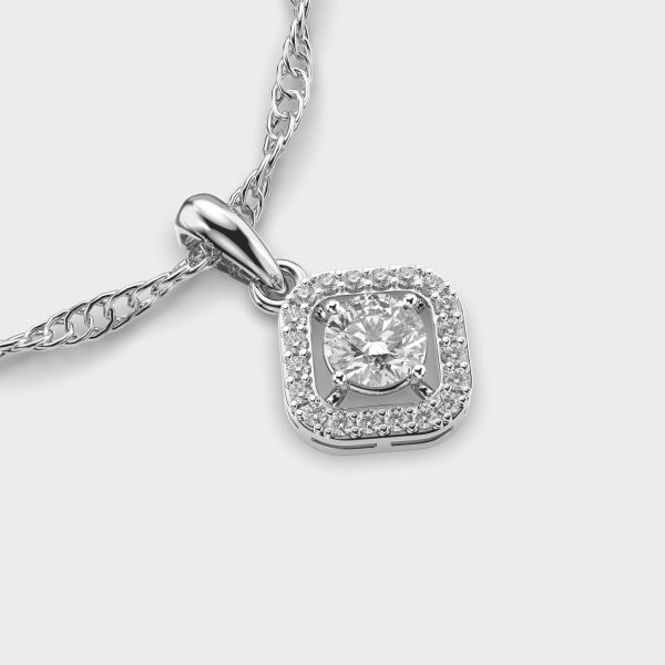 Blushforge Diamond Pendant