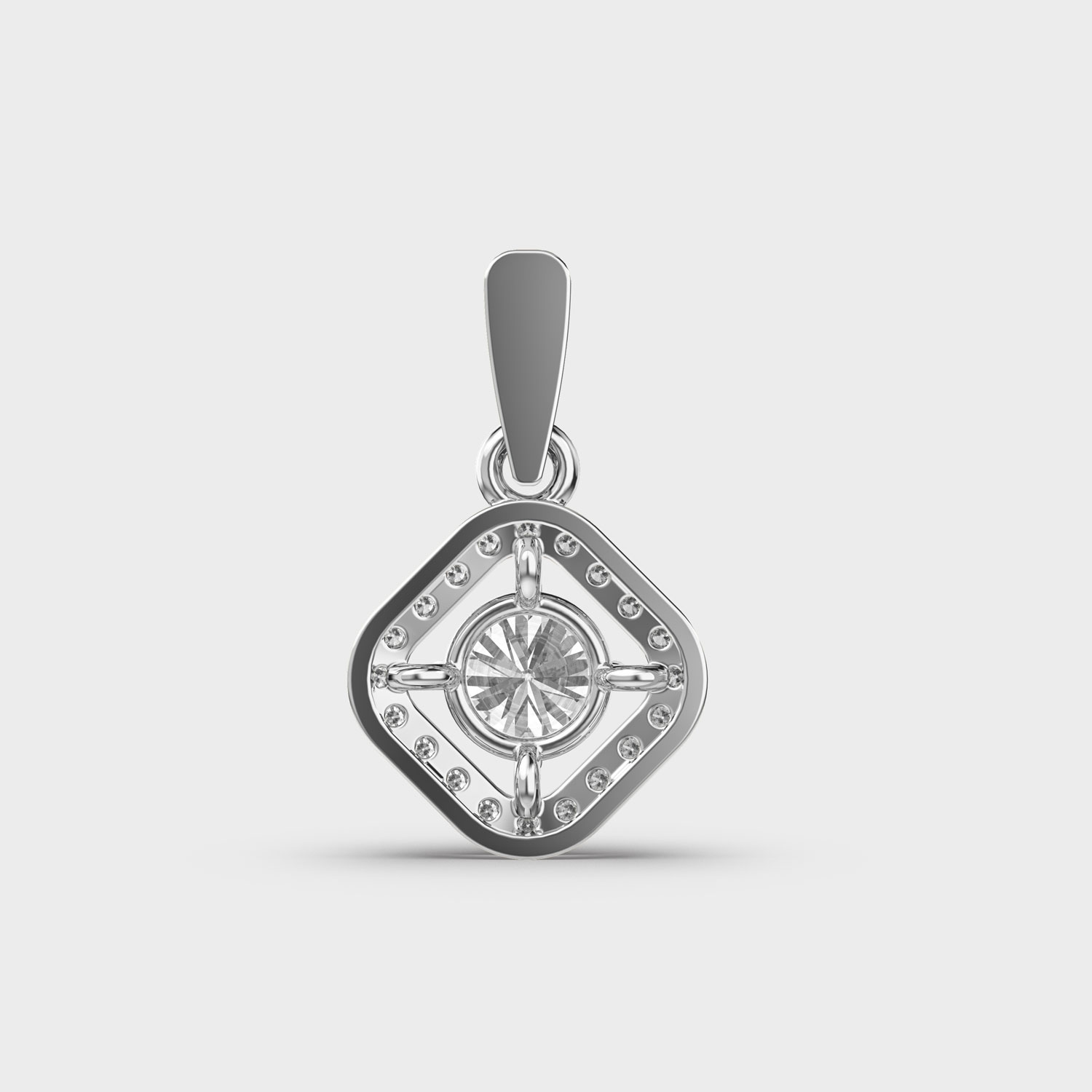 Blushforge Diamond Pendant