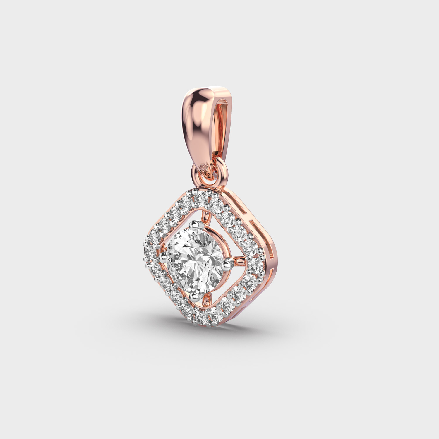 Blushforge Diamond Pendant