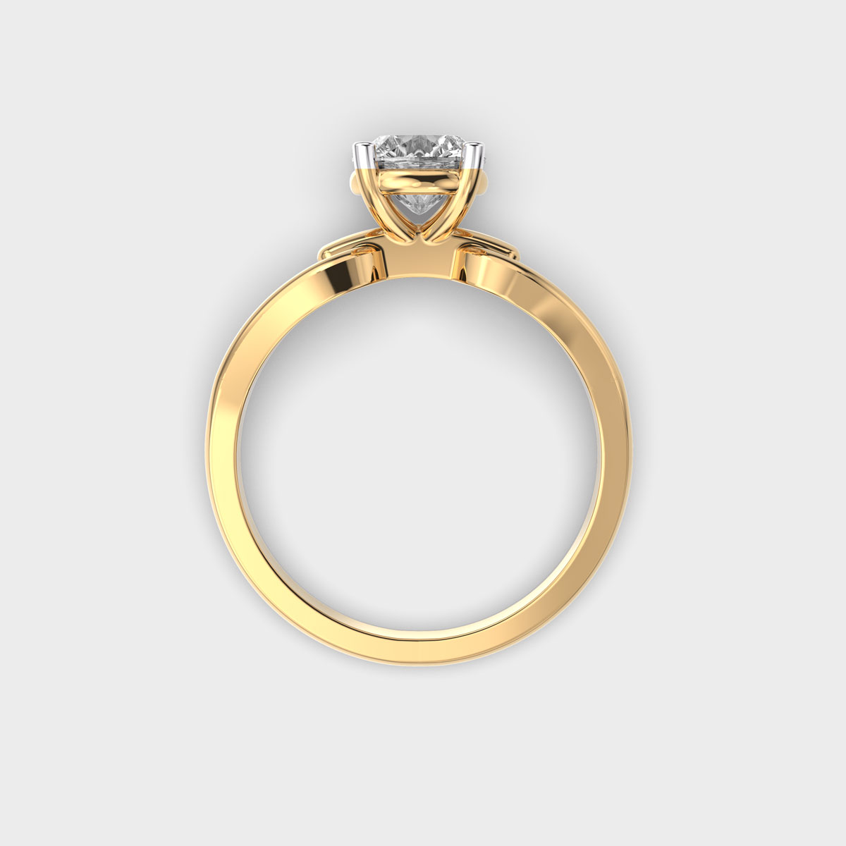 Romanticana Diamond Solitaire Ring