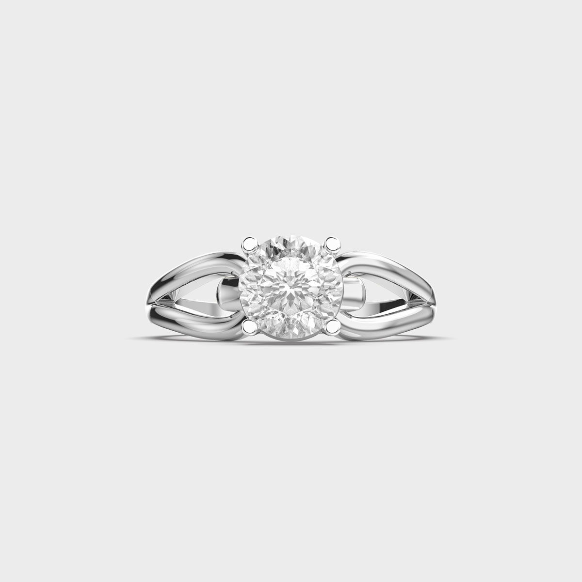 Romanticana Diamond Solitaire Ring