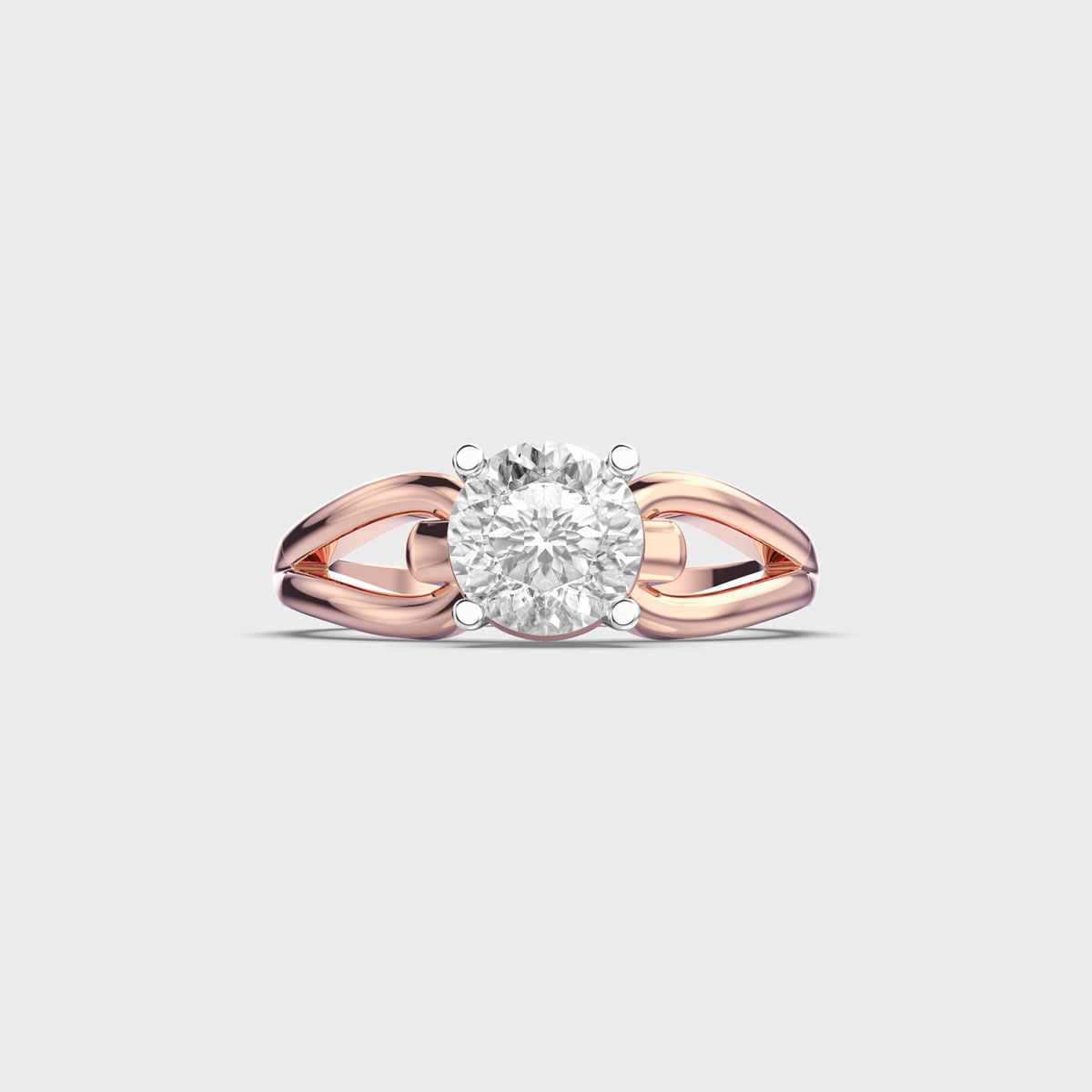 Romanticana Diamond Solitaire Ring