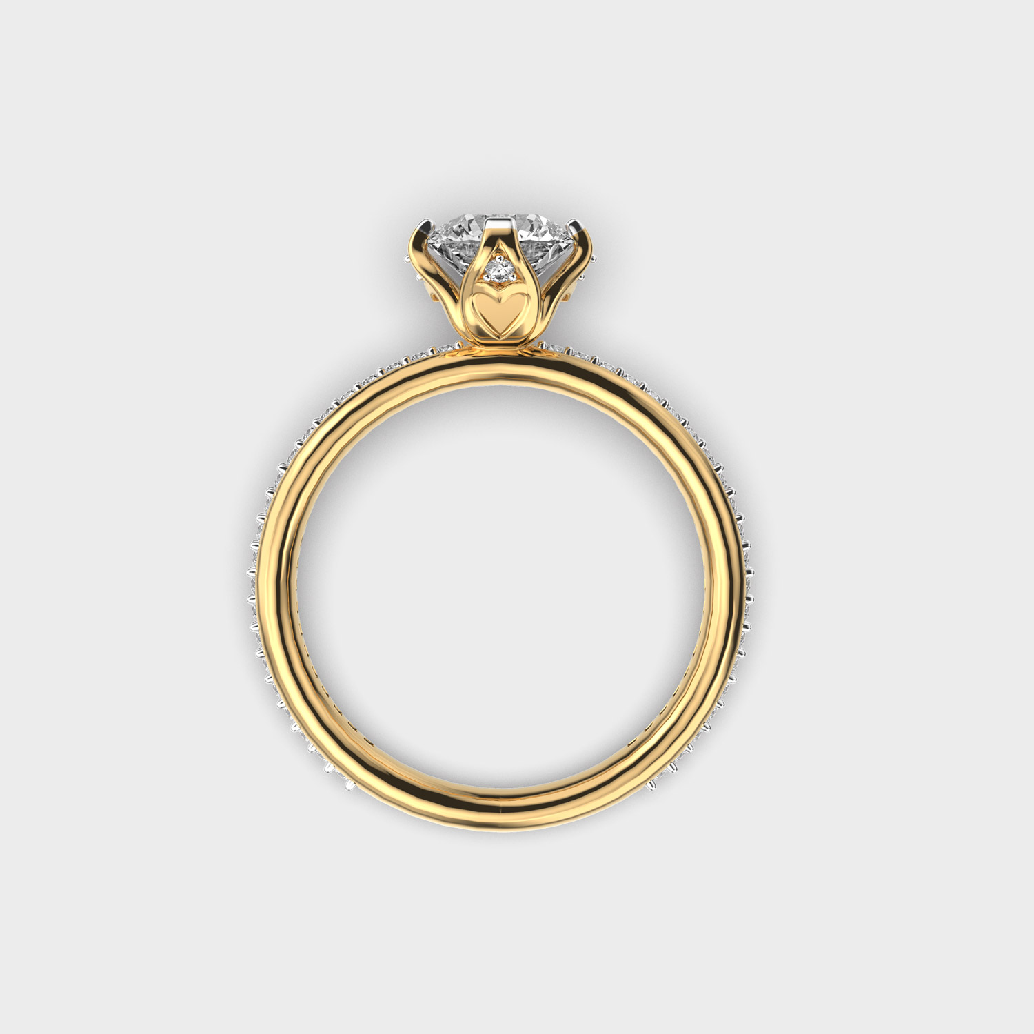 Classic Glimmer Diamond Ring