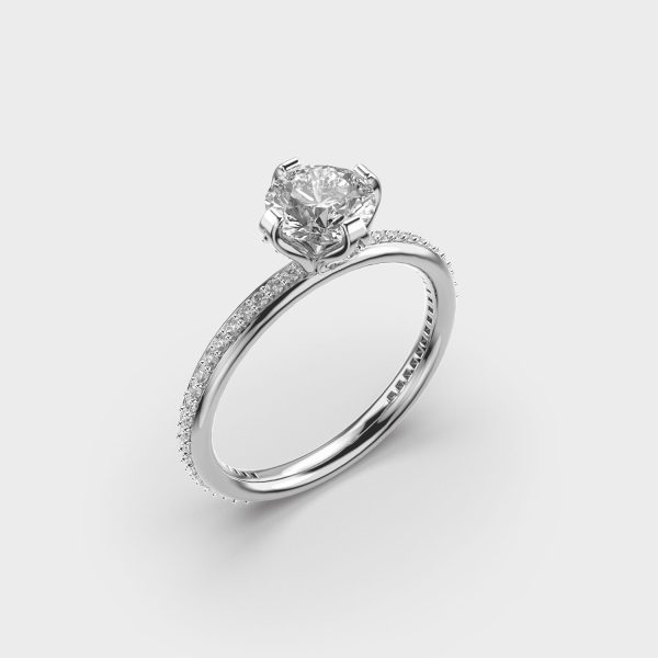 Classic Glimmer Diamond Ring