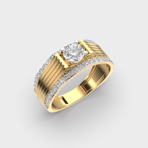 Horizon Band Diamond Ring