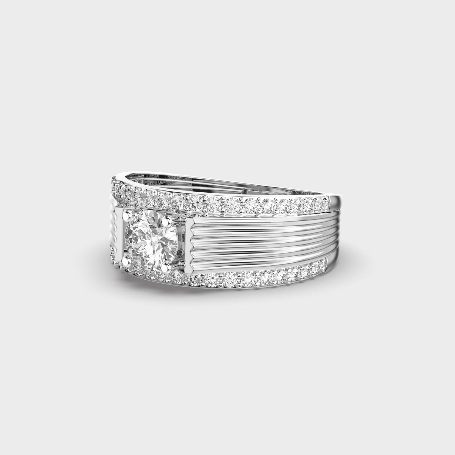 Horizon Band Diamond Ring