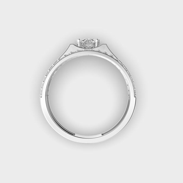 Horizon Band Diamond Ring