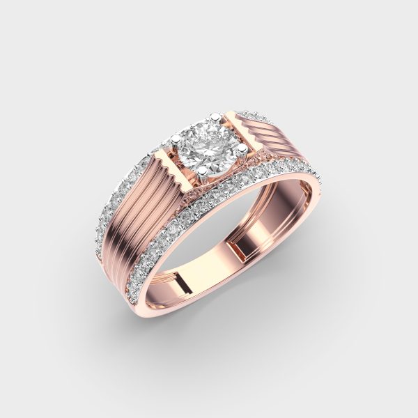 Horizon Band Diamond Ring