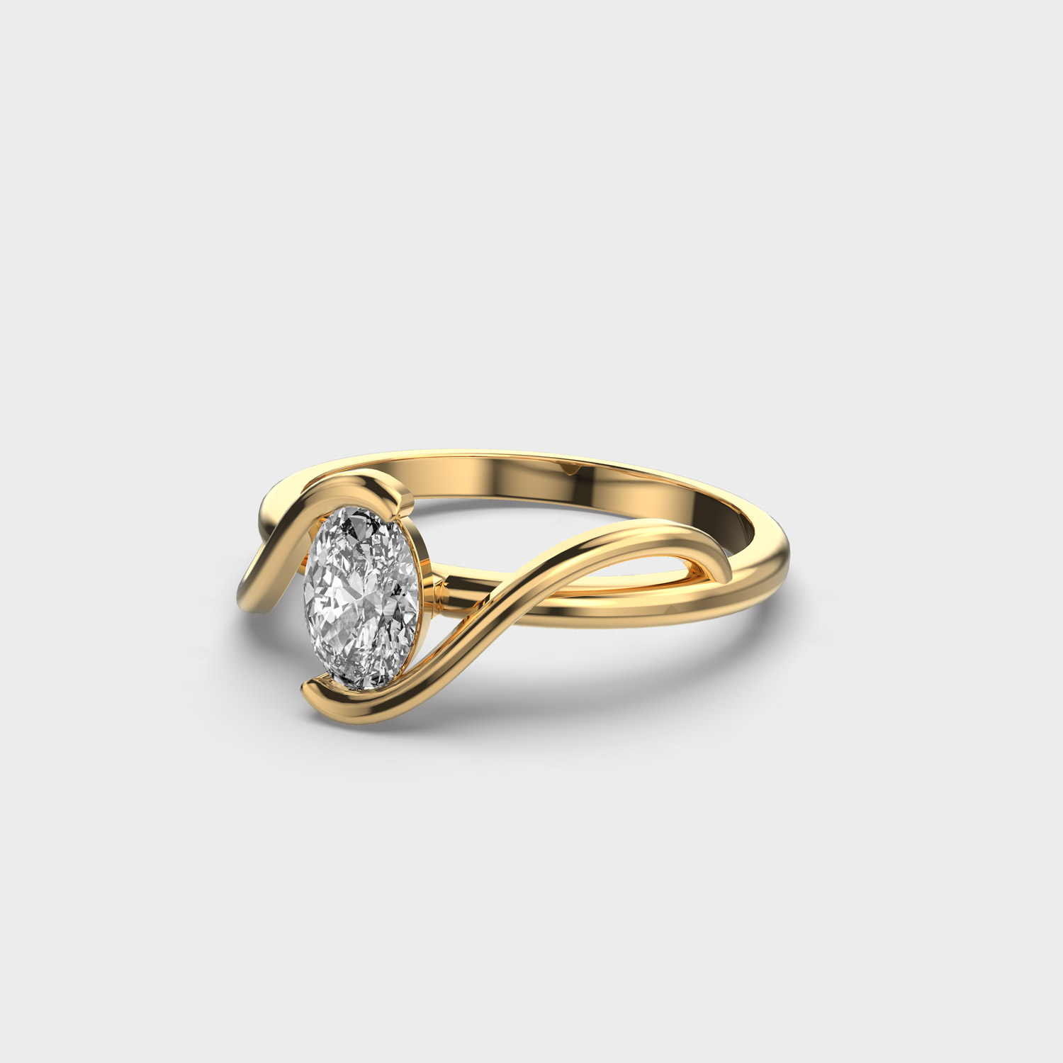 Casual Party Diamond Ring