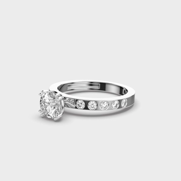 Radiant Core Diamond Ring