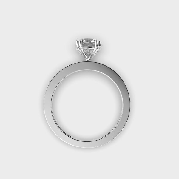 Radiant Core Diamond Ring