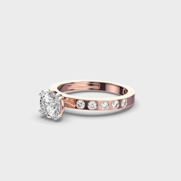 Radiant Core Diamond Ring