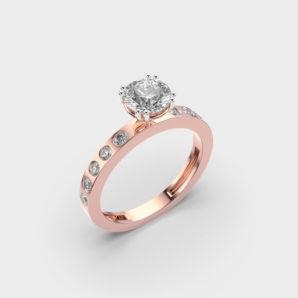 Radiant Core Diamond Ring