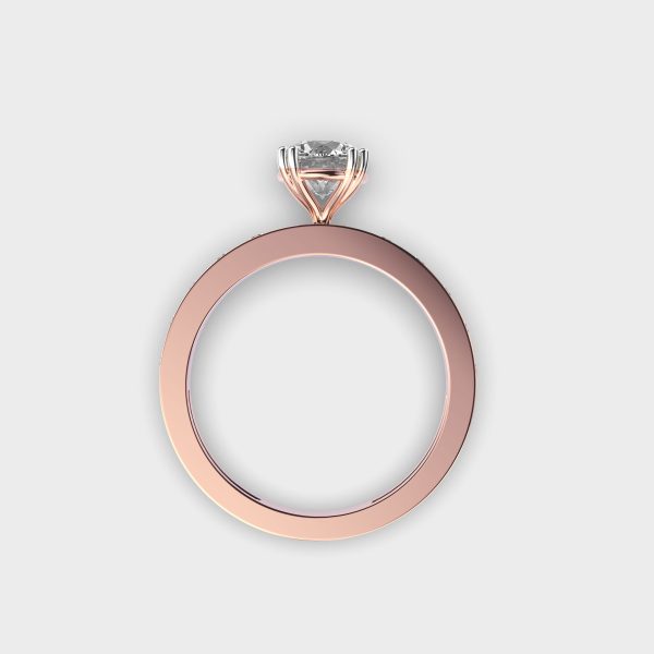 Radiant Core Diamond Ring