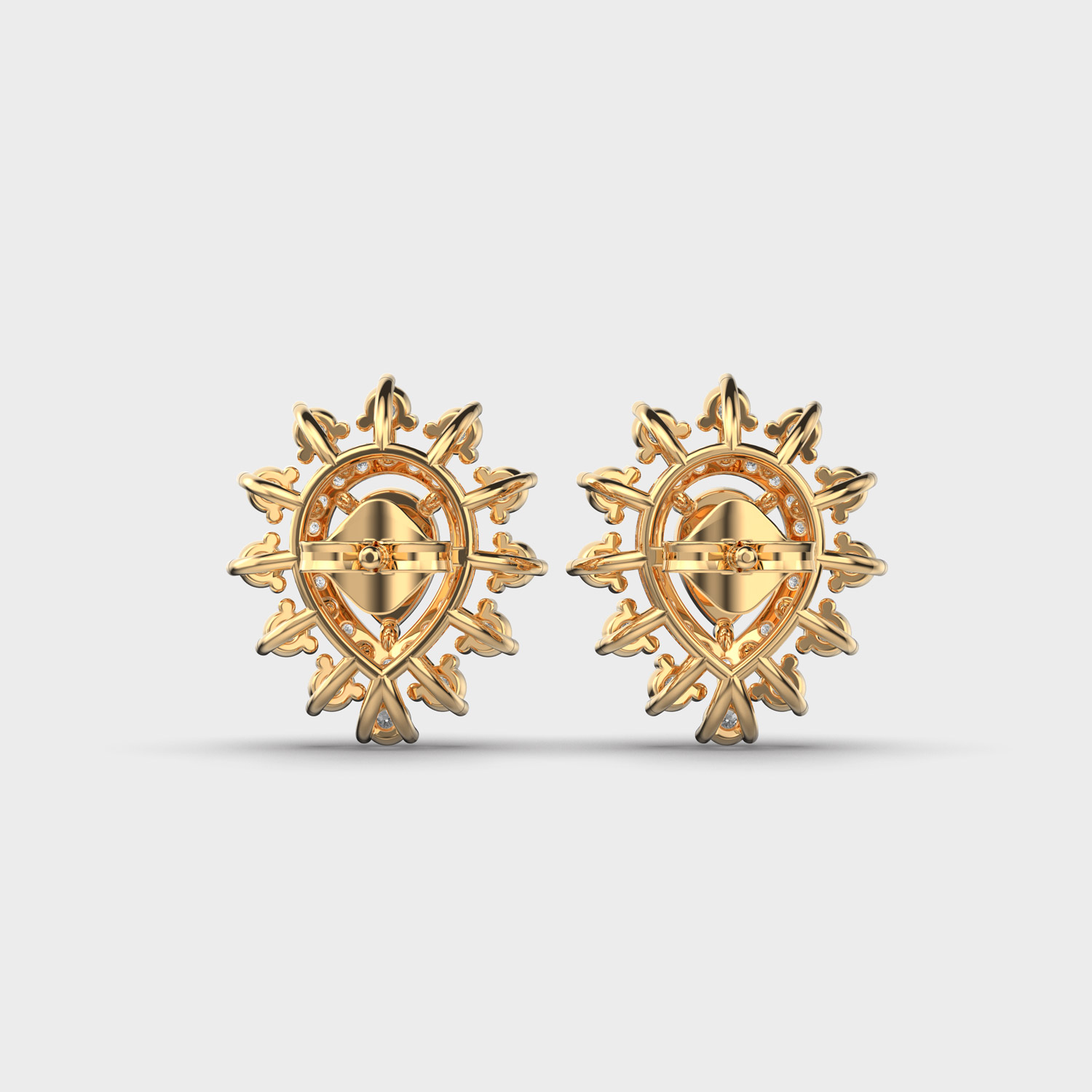 Charming Starlit Beauty Diamond Studs