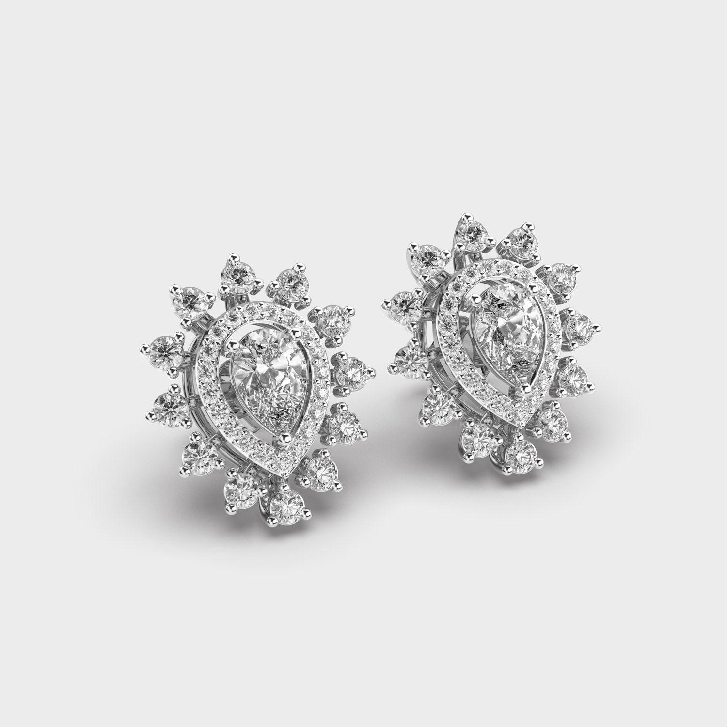 Charming Starlit Beauty Diamond Studs