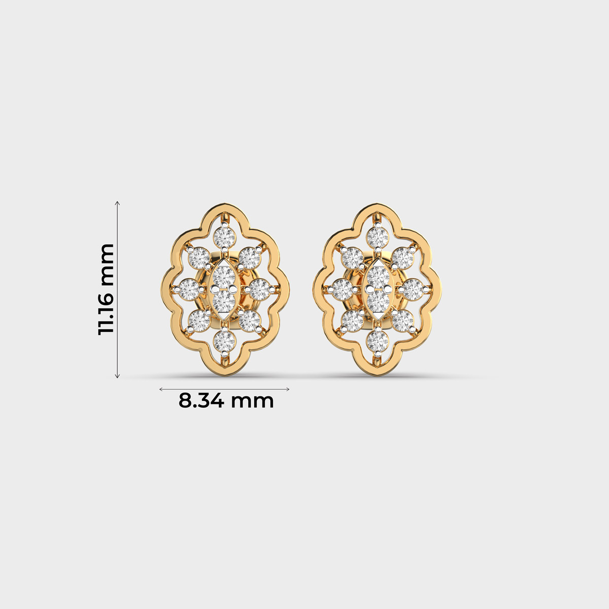 Celestial Spark Diamond Earrings