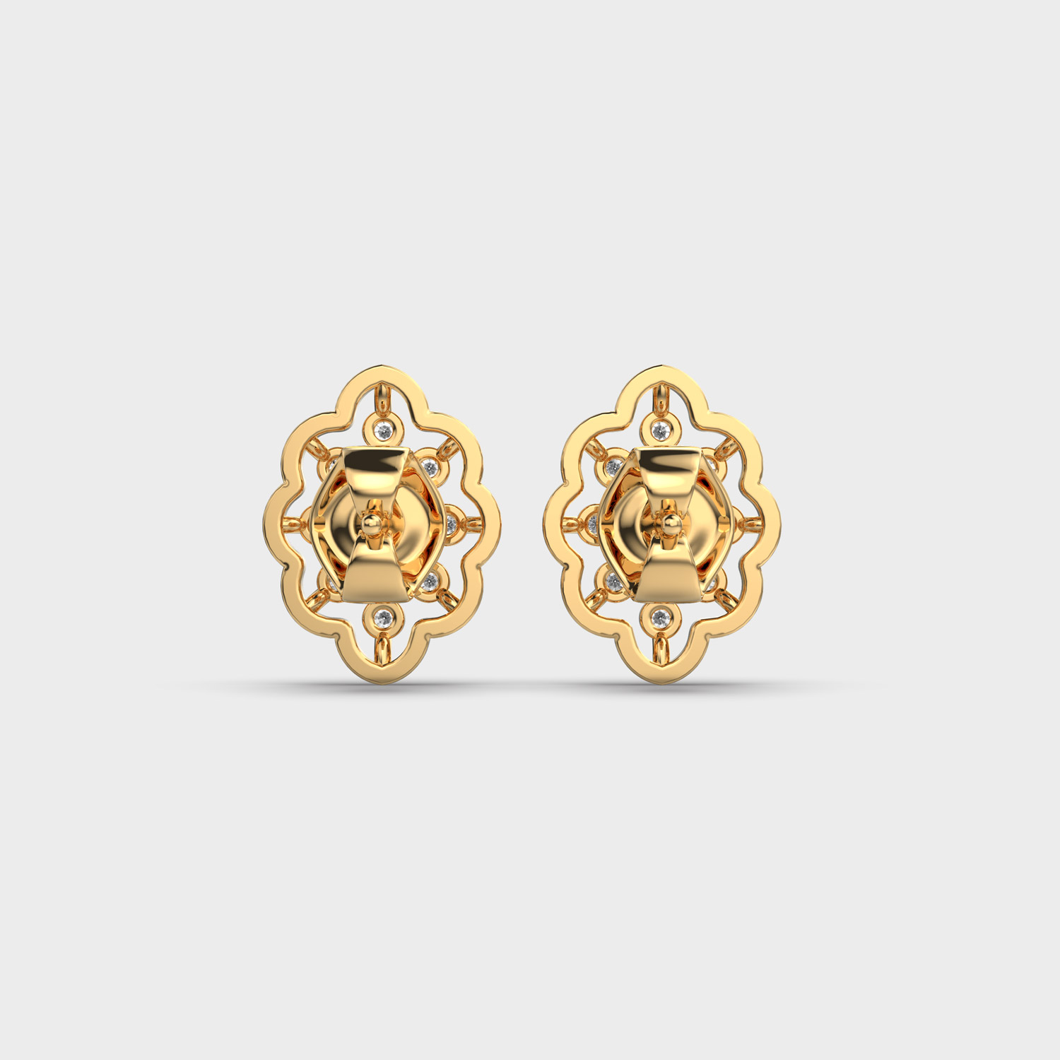 Celestial Spark Diamond Earrings