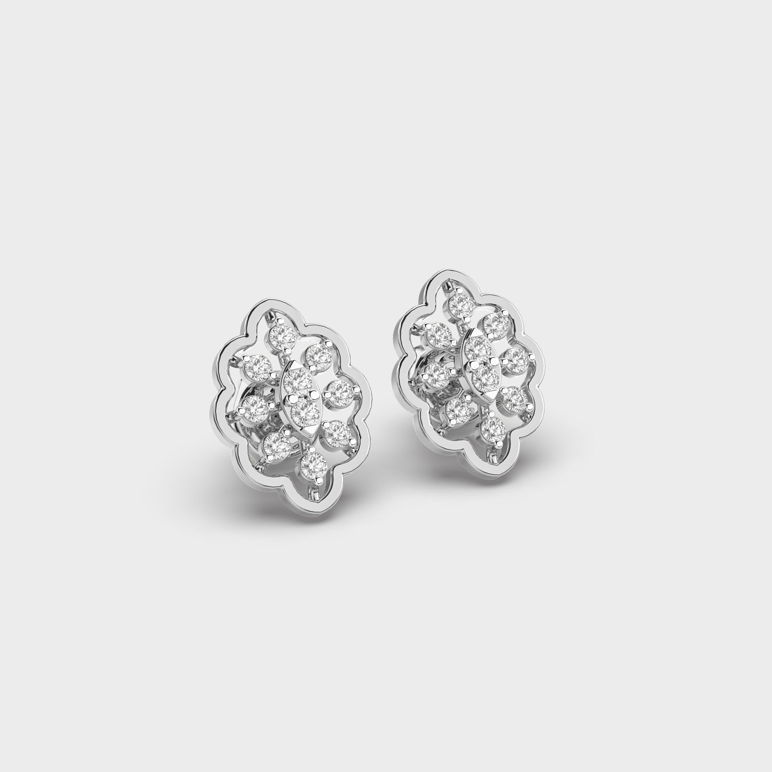 Celestial Spark Diamond Earrings