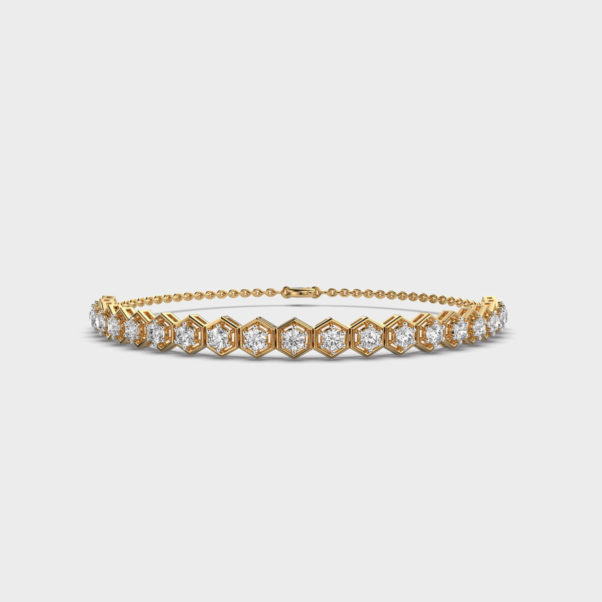 Classic Hexagon Bracelet