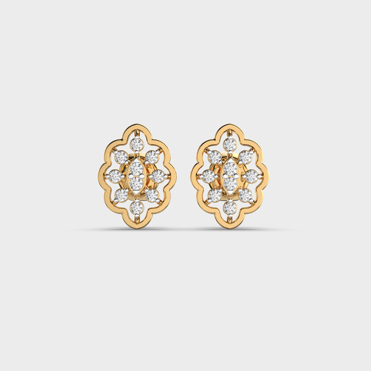 Celestial Spark Diamond Earrings